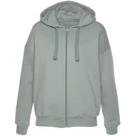 LASCANA Sweatjacke Damen salbeigrün Gr.40/42