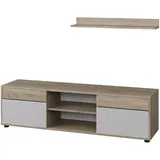 Vicco Wohnwand, Berno (139.80 x 35.40 x 38.90 cm,