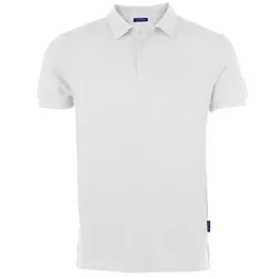 HRM Herren Luxury Polo - white - 3XL