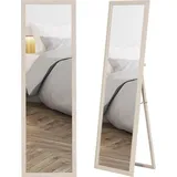 Homcom Ganzkörperspiegel 160 x 50 cm Weiß