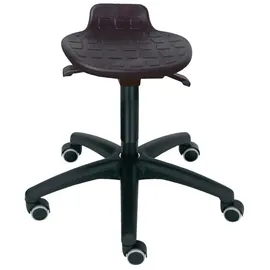 Lotz Drehhocker PU-Schaum Schwarz