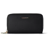 lazarotti Bologna Leather Geldbörse Damen schwarz