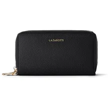 lazarotti Bologna Leather Geldbörse Damen schwarz
