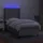 vidaXL Boxspringbett 100 x 200 cm Hellgrau