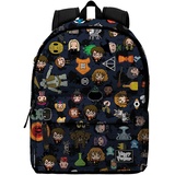 Harry Potter Occult-Fan HS Rucksack, Schwarz, 30 x 43 cm, Kapazität 22 L