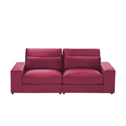 Big Sofa  Branna ¦ rot ¦ Maße (cm): B: 232 H: 88 T: 120