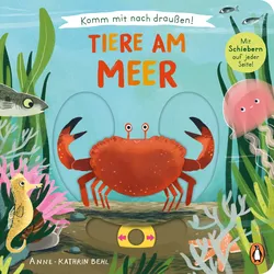 Komm mit nach draußen! - Tiere am Meer - Pappbilderbuch mit vielen Schiebern und Auszugsseiten ab 2 Jahren
