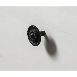 furn.design Kommode "Hooge" in Pinie weiß Landhaus 105 x 115 cm, Sideboard - Weiß