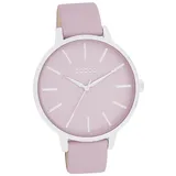 Oozoo Damen Armbanduhr Timepieces Analog Leder pastell-lila D2UOC11361