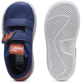 Puma Smash 3.0 Dino V INF Blau/Jewel-Green Fruit 23