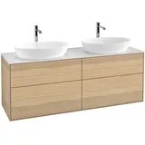 Villeroy & Boch Waschtischunterschrank 4 Auszüge 160 x 60,3 cm Eiche