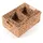 creedwood Aufbewahrungskorb Set Cesto II 36 x 36 x 36 cm beige