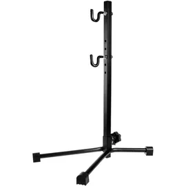 Maclean Brackets Fahrradständer MC-434 vertikaler Fahrradhalter bis 20kg Tragfähigkeit schwarz