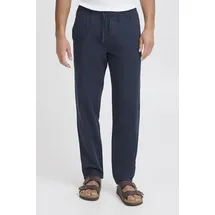 Indicode Leinenhose IDPassol Sommerliche Leinen-Mix-Hose blau L
