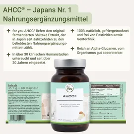 for you AHCC Kapseln 60 St.