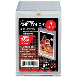 Ultra Pro ULP15246-UV One-Touch-UV 75PT UV ONE-TOUCH Magnetic Holder (5 count pack)