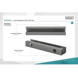 Digitus DA-90448 Kabelkanal 60,0 cm schwarz