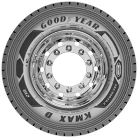 Goodyear Kmax D 3PMSF M+S 305/70 R22,5 153L