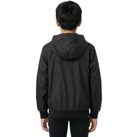 URBAN CLASSICS Windbreaker Schwarz/Rot 110/116
