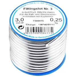 CORNAT Fittingslot Inhalt: 250 g