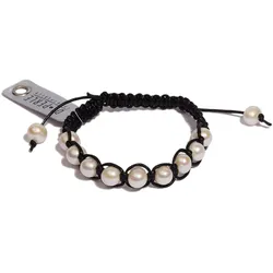Perlenarmband ADELIA ́S "Damen Perlenschmuck Süsswasser Perlen Armband", weiß, Armbänder, Damen, Damen Perlenschmuck