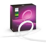 Philips Hue White & Color Ambiance Outdoor Lightstrip (2 M), Dimmbarer LED Strei