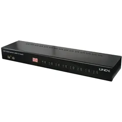 Lindy KVM Switch Pro USB 2.0 Audio DVI-I KVM-/Audio-/USB-Switch 8 x KVM/Audio/USB 1 lokaler Benutzer Desktop