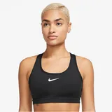 Nike Swoosh Medium Support Sport-BH Damen Black/White L