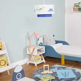 Relaxdays Kinderkommode X-Design 42 x 34 x 30 cm Holz & MDF weiß