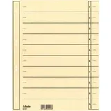 Leitz Trennblatt A4 chamois 100 St.
