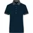 Daiber Damen Polo-Shirt "JN1303" - L - navy/anthracite-melange
