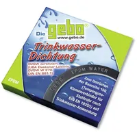 Gebo Trinkwasserdichtung 3/8" EPDM Dichtung Klemmverbinder
