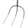 Magni Schaufel Kerbl Streugabel mit Stift, 30 x 30 cm
