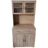 Hti-Living Küchenbuffet Blanca 80 x 48 x 170 cm