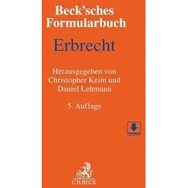 C.H. Beck Verlag Beck'sches Formularbuch Erbrecht