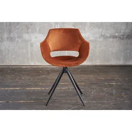 KAWOLA Zaja Velvet drehbar cognac