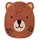 HANSE HOME Snuggle Kinderteppich Berry Braun Multifarben, - Braun