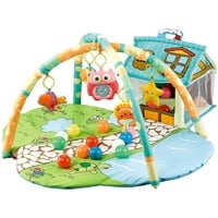 Moni Krabbeldecke + Spielbogen Activity Center Happy Farm JL625-1A,