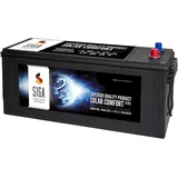 SIGA SOLAR COMFORT 170AH 12V Solarbatterie Boot Wohnmobil Versorgungs Batterie