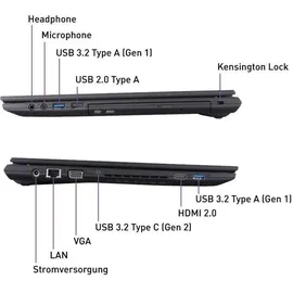 WORTMANN Terra Mobile 1516R Intel Core i3-1315U 8 GB RAM 500 GB SSD Win11 Pro