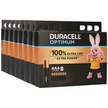 Duracell 64x MN2400 AAA Micro Batterie Optimum (8x 8er Blister)
