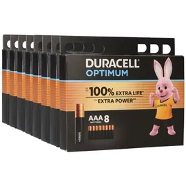 Duracell 64x MN2400 AAA Micro Batterie Optimum (8x 8er Blister)