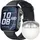 Huawei Fit 5 Pro BT 48 mm Aluminiumgehäuse Silber Fluorelastomerarmband Black inkl. FreeBuds 7i