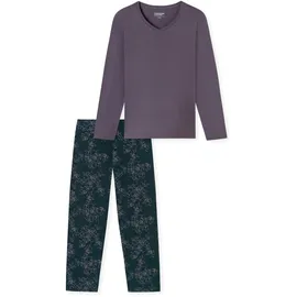 SCHIESSER Uncover Nightwear Pyjama Blau 42