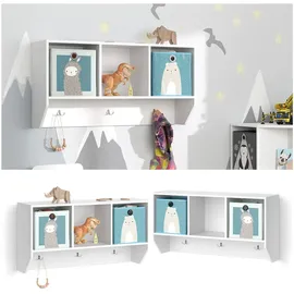 Vicco Kinderregal Luigi 0 x 0 cm MDF weiß