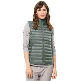 Jack Wolfskin Damen Pack & Go Daunenweste, L - Hedge Green,