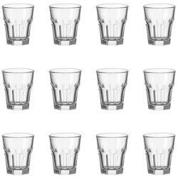 Leonardo Rock Schnapsgläser 12er Set transparent 