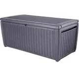 KETER 987746 Auflagenbox Kunststoff, Polypropylen Anthrazit