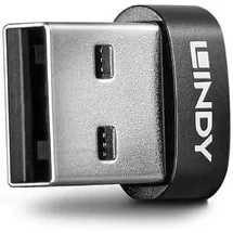 Lindy USB-A auf USB-C Adapter Schwarz