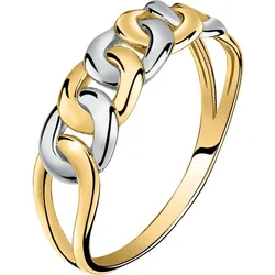 CHRIST Damenring 750er Gelbgold, 750er Weißgold Ringe   